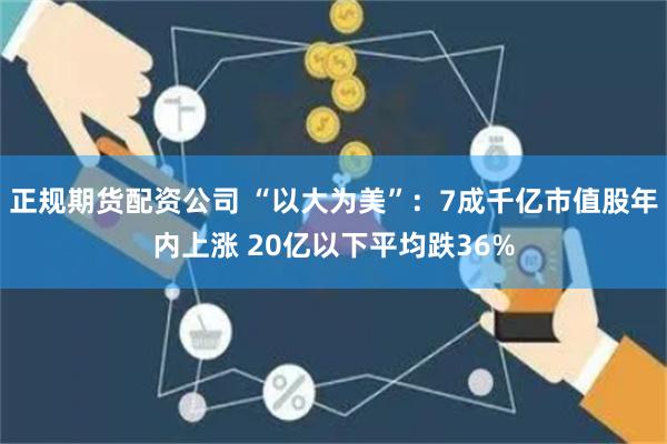 正规期货配资公司 “以大为美”：7成千亿市值股年内上涨 20亿以下平均跌36%
